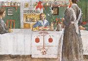 Carl Larsson A Friend from the City Germany oil painting reproduction